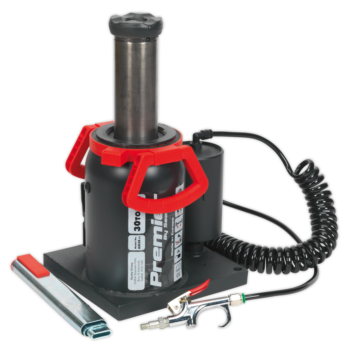 Manual/Air Hydraulic Bottle Jack 30 Tonne AM30