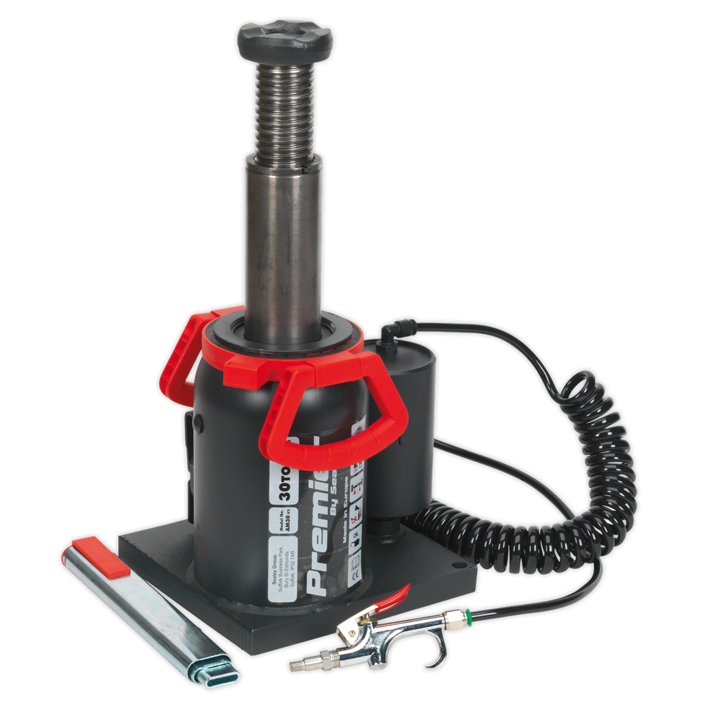 Manual/Air Hydraulic Bottle Jack 30 Tonne AM30