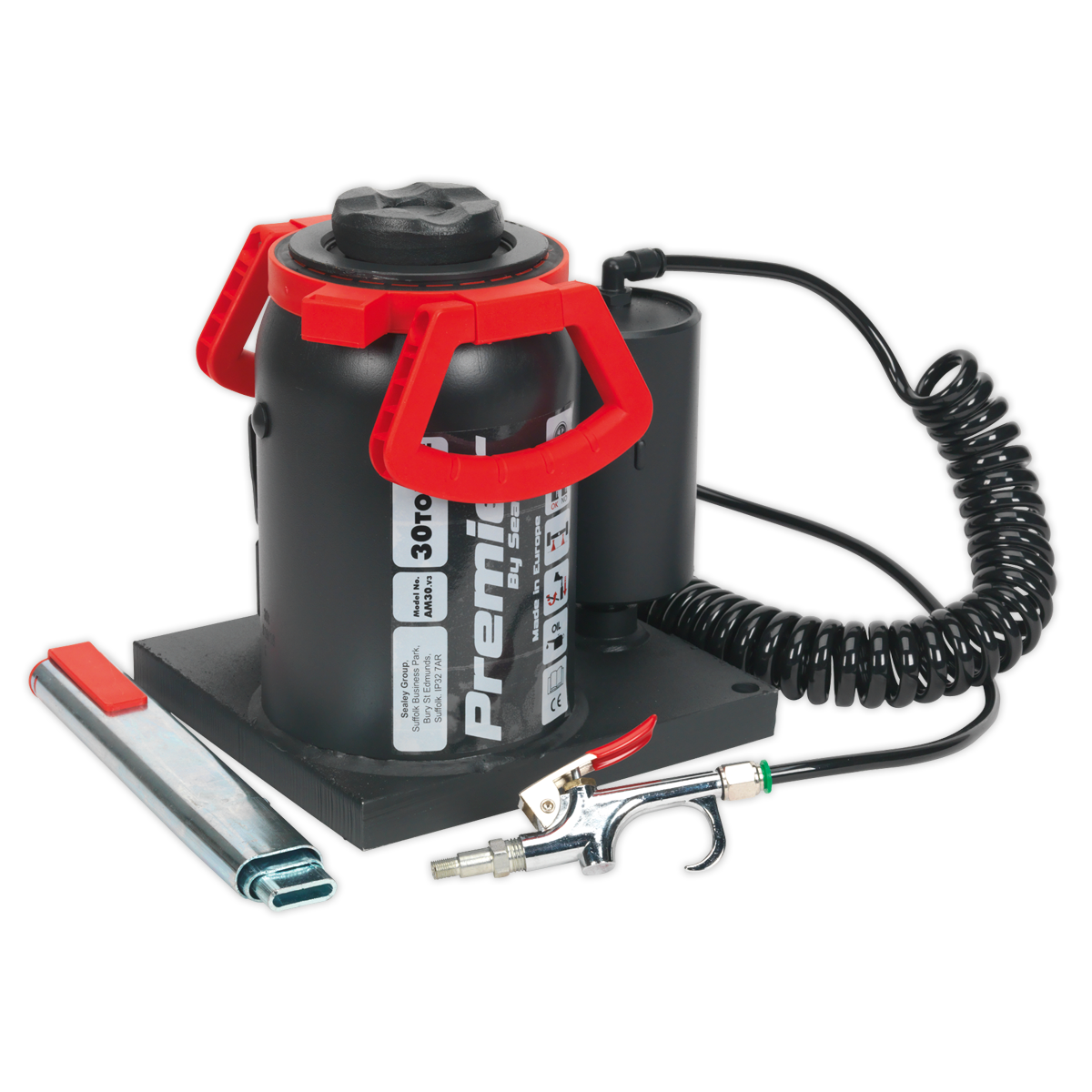 Manual/Air Hydraulic Bottle Jack 30 Tonne AM30