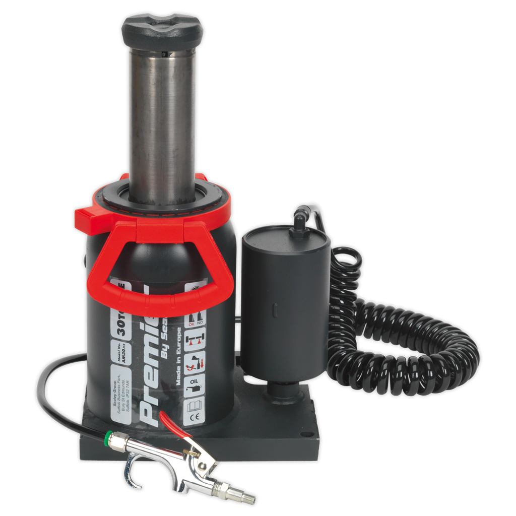 Manual/Air Hydraulic Bottle Jack 30 Tonne AM30