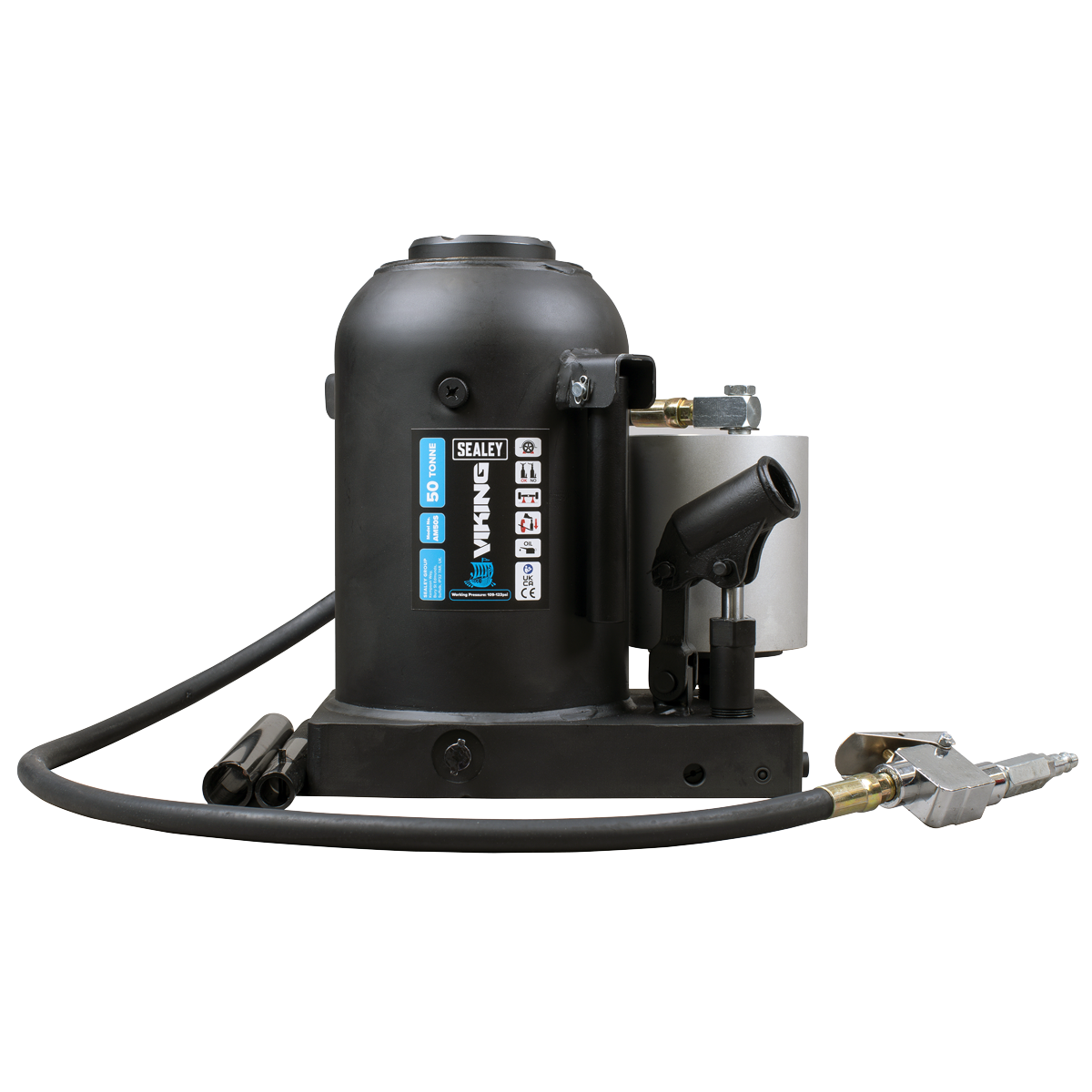 Manual/Air Hydraulic Bottle Jack 50 Tonne AM50S