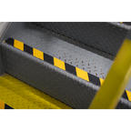 Self-Adhesive Anti-Slip Tape 50mm x 18m - Black & Yellow ANTBY18