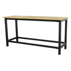 Heavy-Duty Steel Workbench with 25mm MDF Top 1.8m AP0618