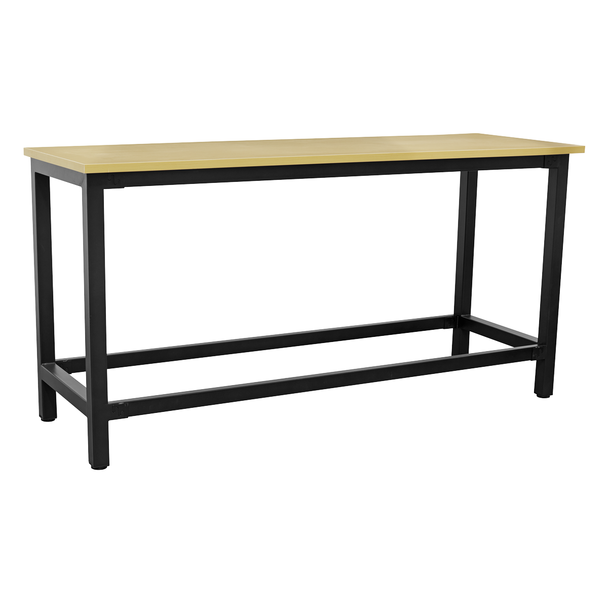 Heavy-Duty Steel Workbench with 25mm MDF Top 1.8m AP0618
