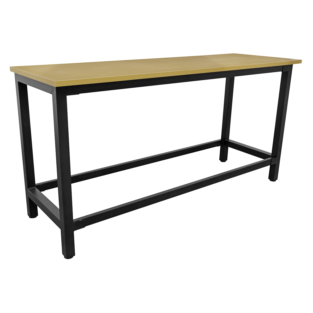 Heavy-Duty Steel Workbench with 25mm MDF Top 1.8m AP0618