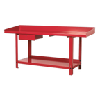 Steel Workbench with Drawer 2m AP1020