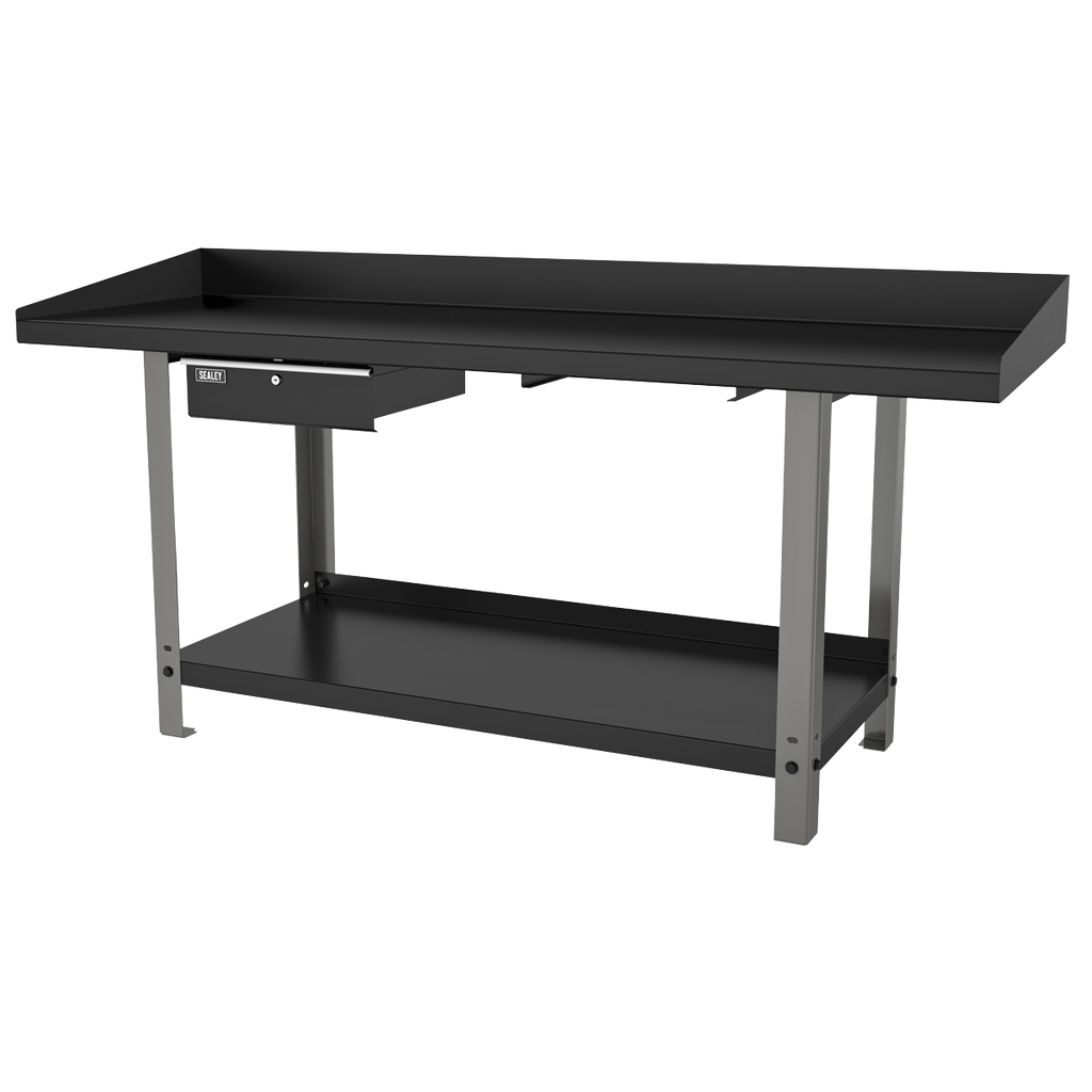 Steel Workbench with Drawer 2m AP1020
