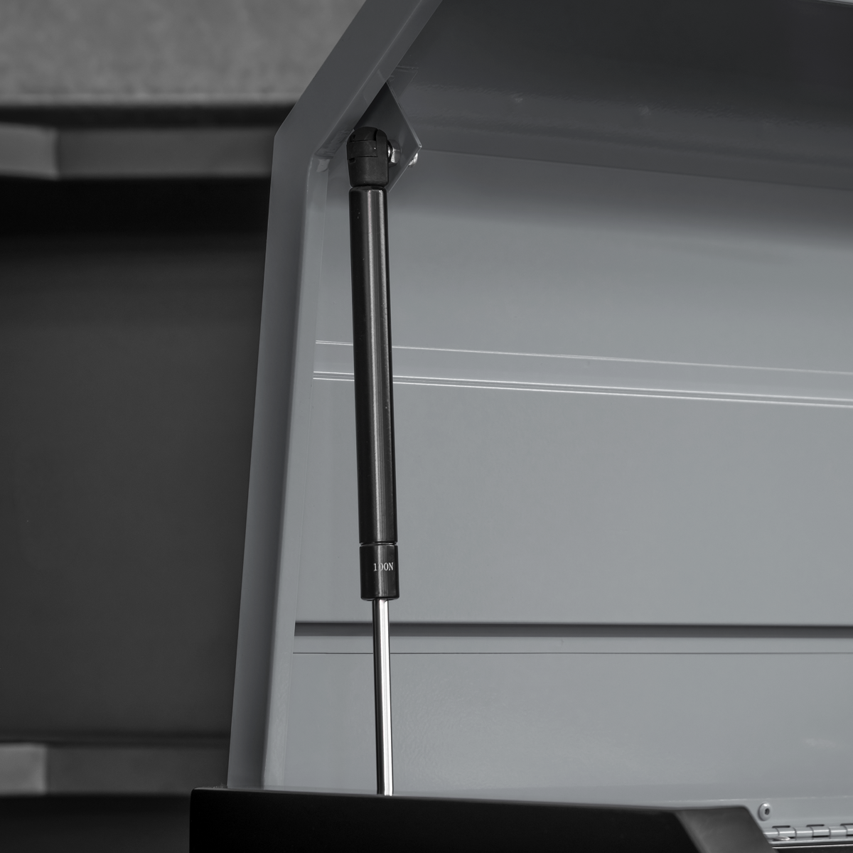 Topchest & Rollcab Combination 12 Drawer & 1 Door Cupboard - Grey AP1080GR
