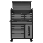 Topchest & Rollcab Combination 12 Drawer & 1 Door Cupboard - Grey AP1080GR