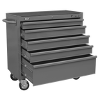 Rollcab 5 Drawer - Grey AP1101G