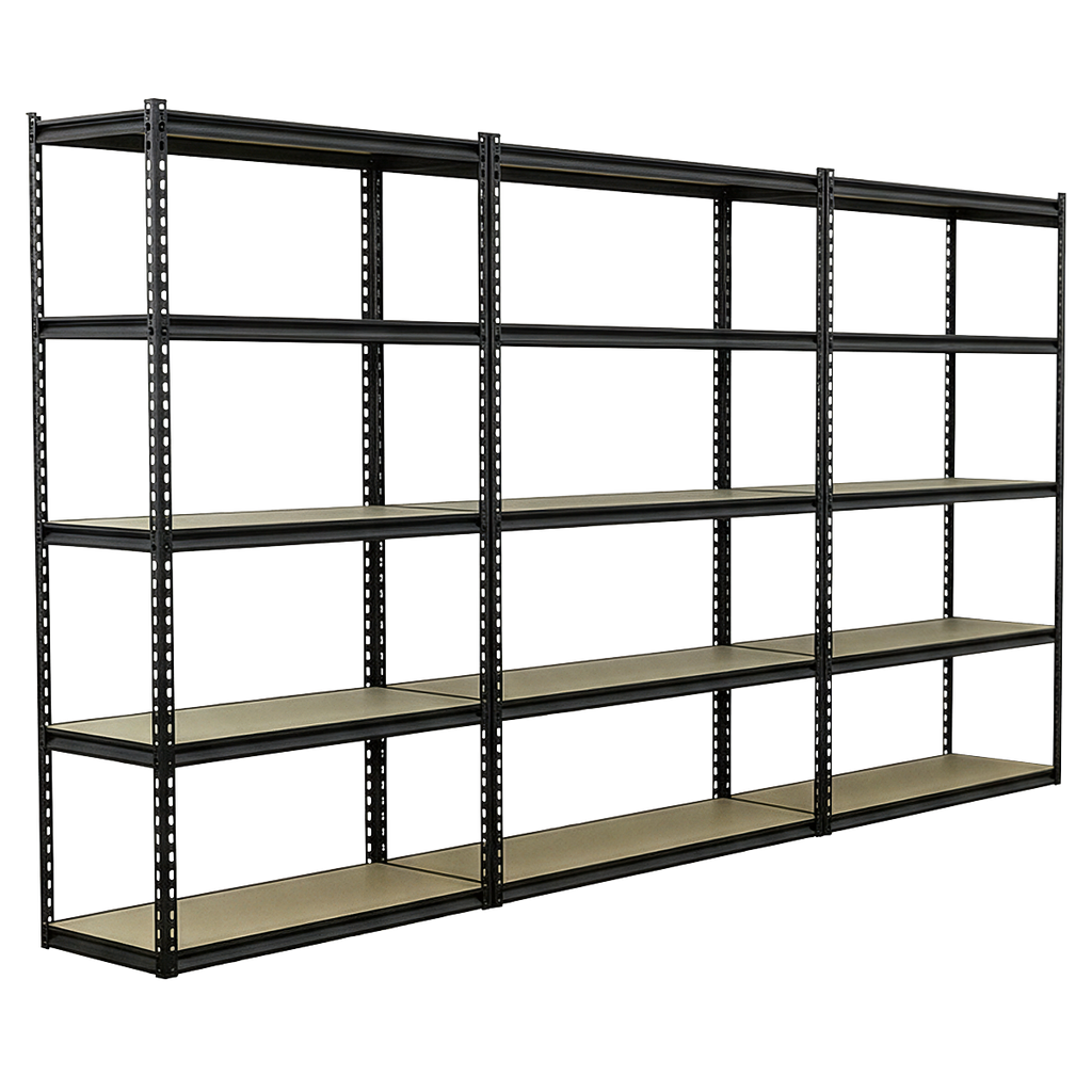 Racking Unit with 5 Shelves 220kg Capacity Per Level - Set of 3 AP1200RCOMBO1