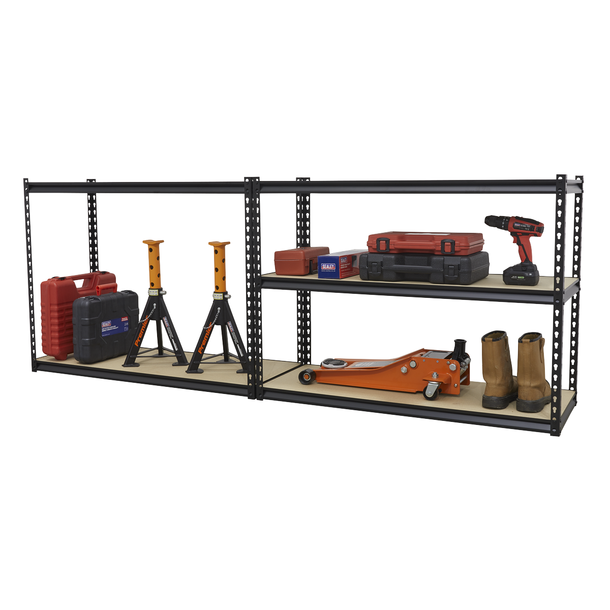 Racking Unit with 5 Shelves 220kg Capacity Per Level AP1200R