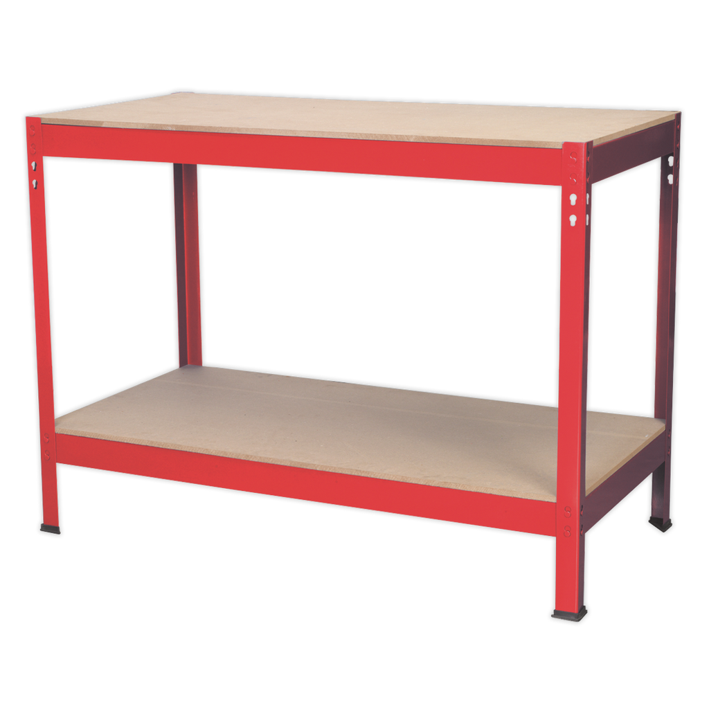 Steel Workbench with Wooden Top 1.2m AP1210