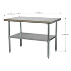 Stainless Steel Workbench 1.2m AP1248SS