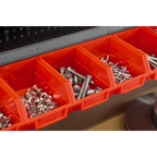 Steel Workbench with Pegboard 1m AP12601