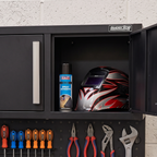 Workbench with Pegboard Back Panel, Power Bar & Wooden Worktop AP12701