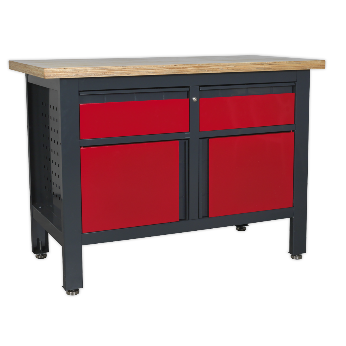 Workbench with 2 Drawers & 2 Cupboards AP1372A