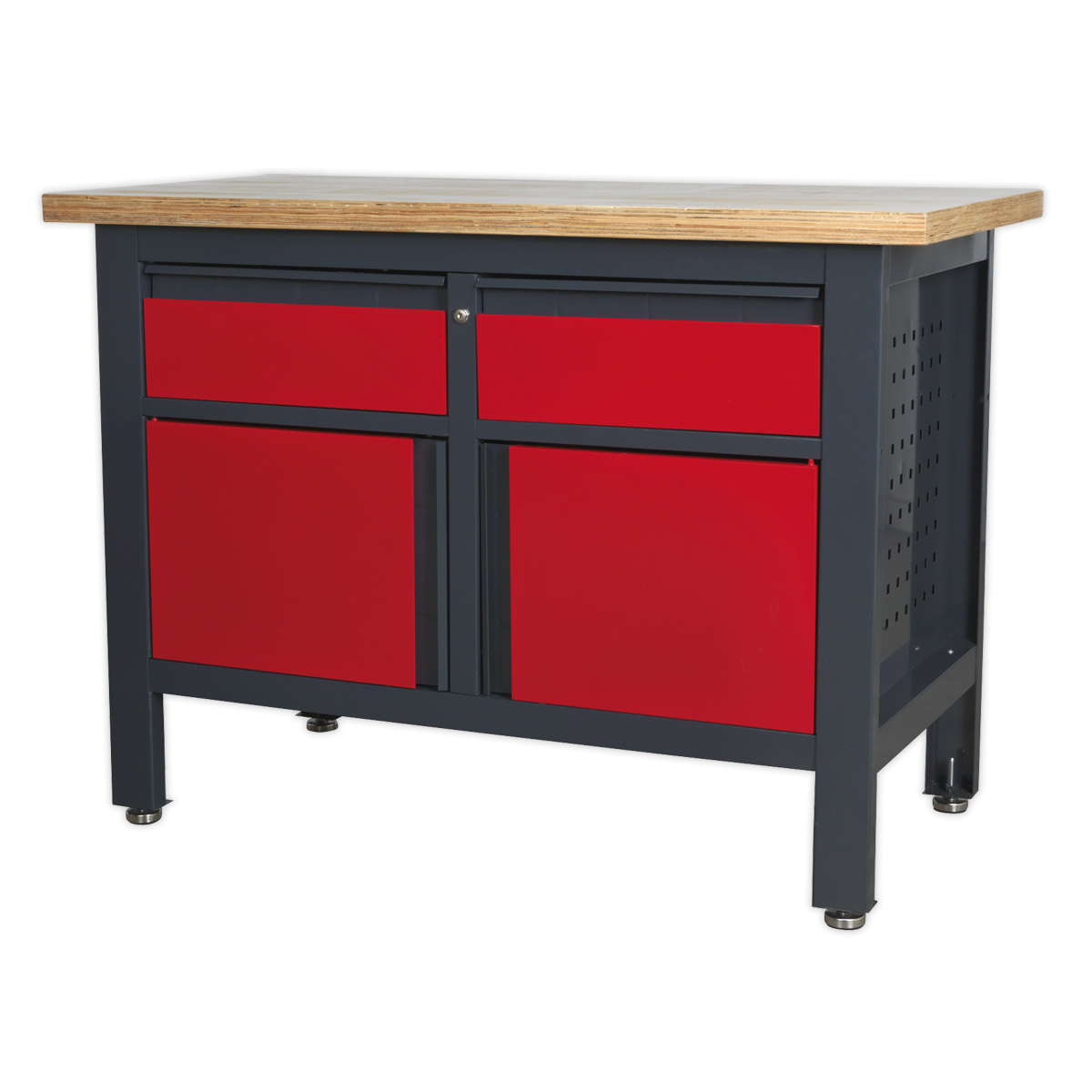 Workbench with 2 Drawers & 2 Cupboards AP1372A