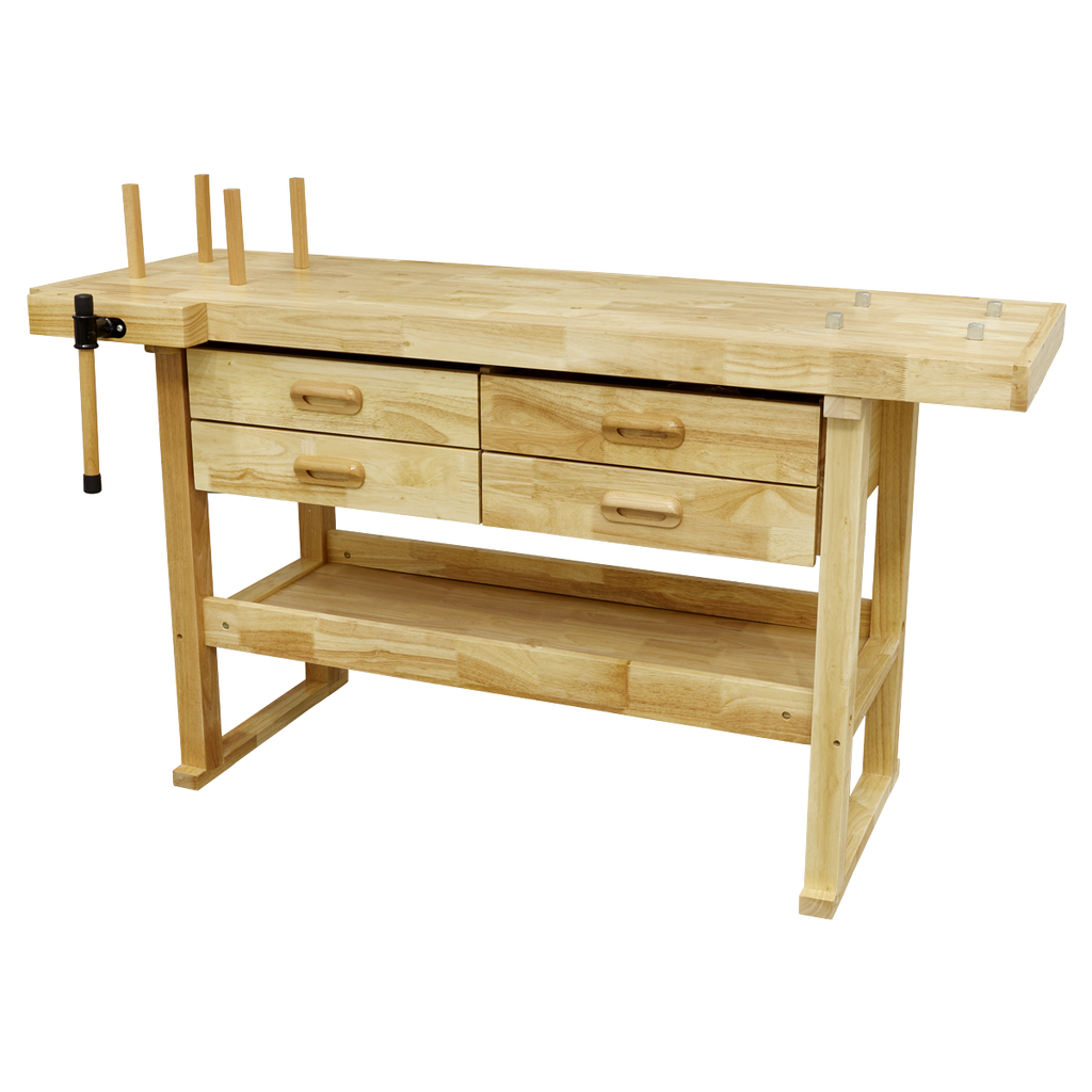 Woodworking Bench with 4 Drawers AP1640