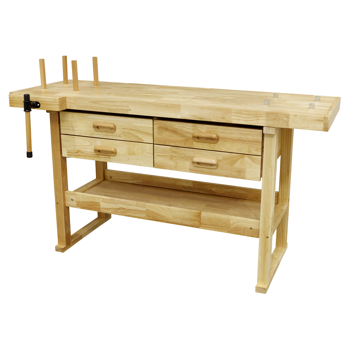 Woodworking Bench with 4 Drawers AP1640
