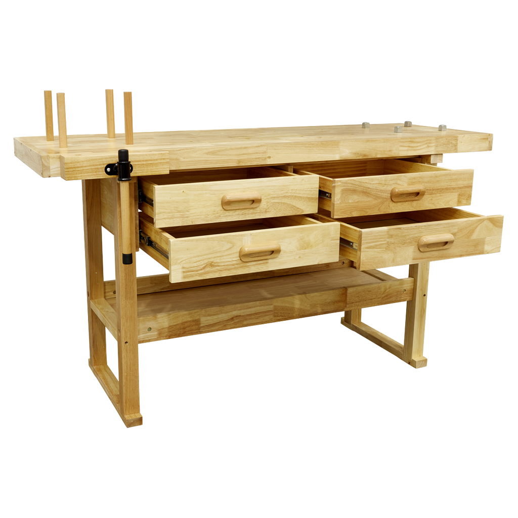 Woodworking Bench with 4 Drawers AP1640
