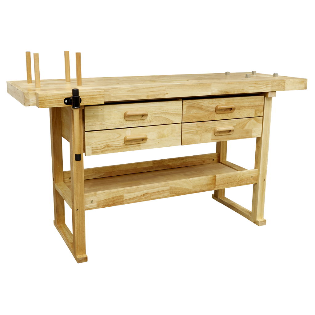 Woodworking Bench with 4 Drawers AP1640