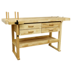 Woodworking Bench with 4 Drawers AP1640