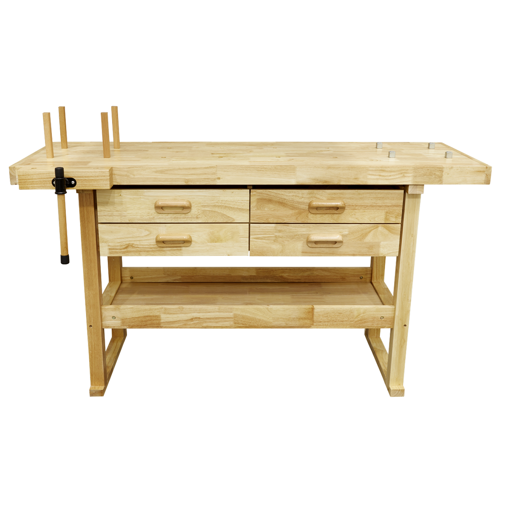 Woodworking Bench with 4 Drawers AP1640