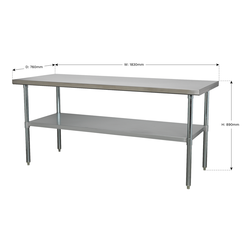 Stainless Steel Workbench 1.8m AP1872SS