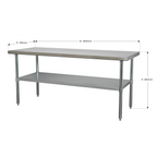 Stainless Steel Workbench 1.8m AP1872SS