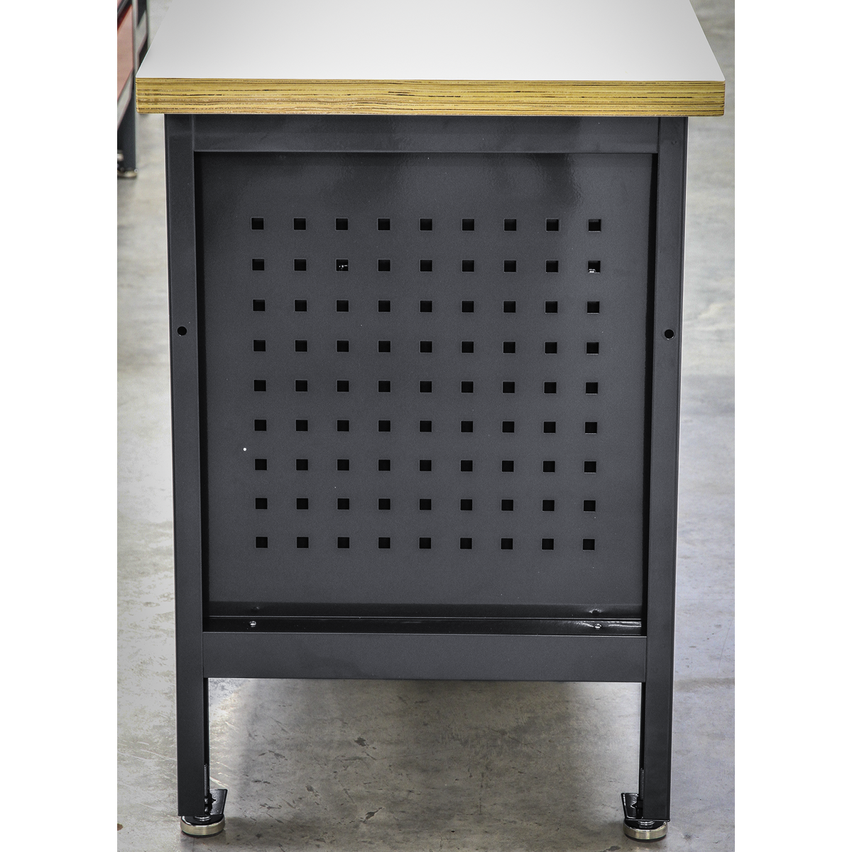 Workbench with 2 Drawers, 2 Cupboards & Open Storage AP1905A