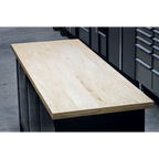 Workbench with 2 Drawers, 2 Cupboards & Open Storage AP1905A