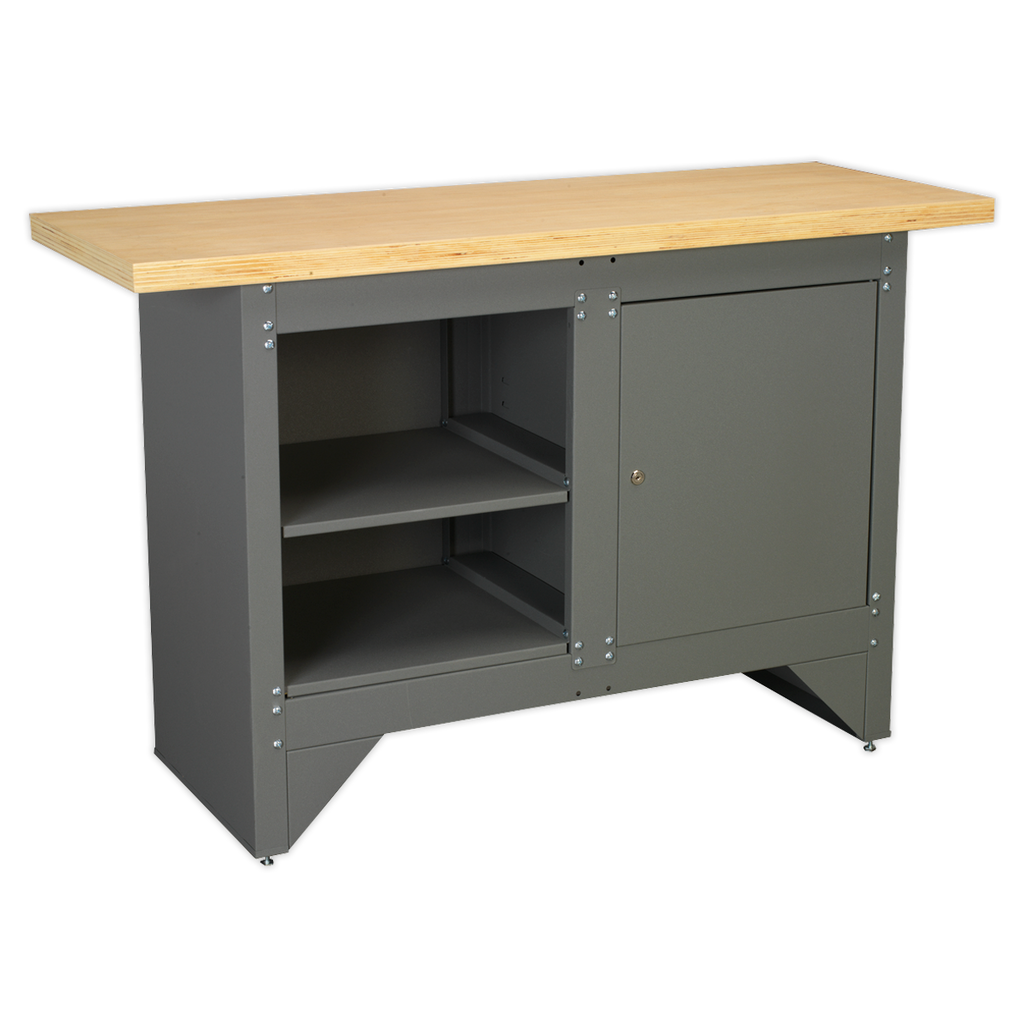 Heavy-Duty Workbench with Cupboard AP2010