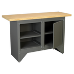 Heavy-Duty Workbench with Cupboard AP2010