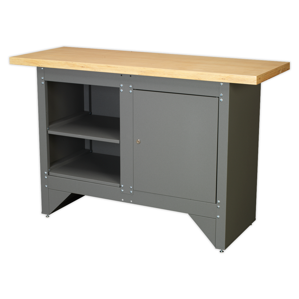 Heavy-Duty Workbench with Cupboard AP2010