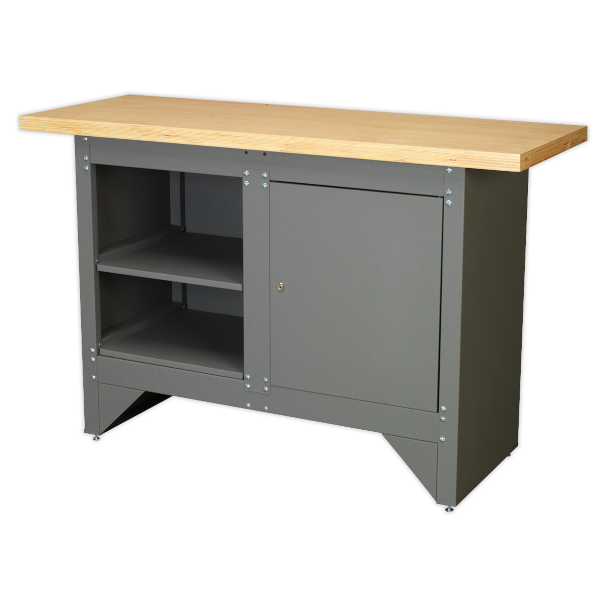Heavy-Duty Workbench with Cupboard AP2010