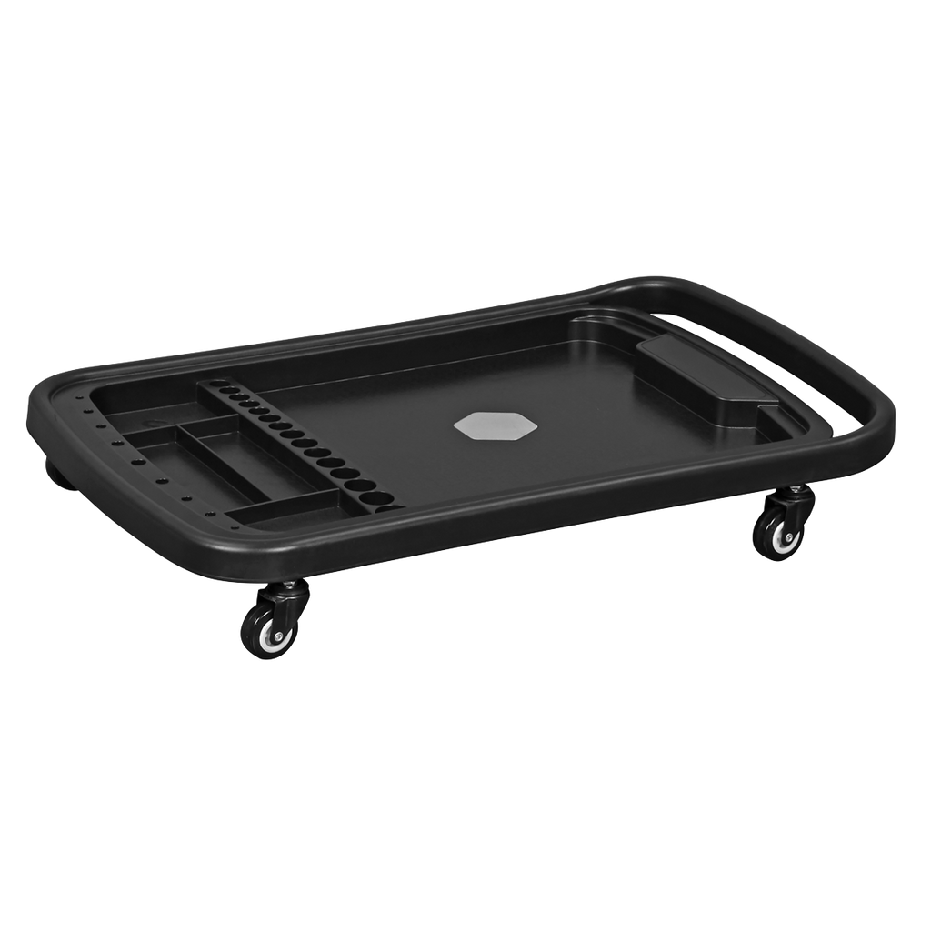 Adjustable-Height Mobile Workstation with Removable Top Tray AP201