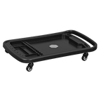 Adjustable-Height Mobile Workstation with Removable Top Tray AP201