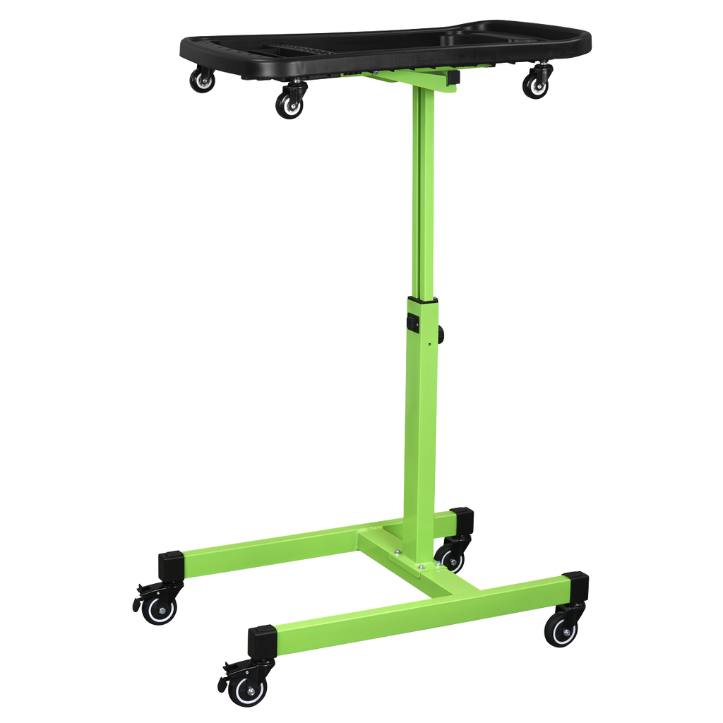 Adjustable-Height Mobile Workstation with Removable Top Tray AP201