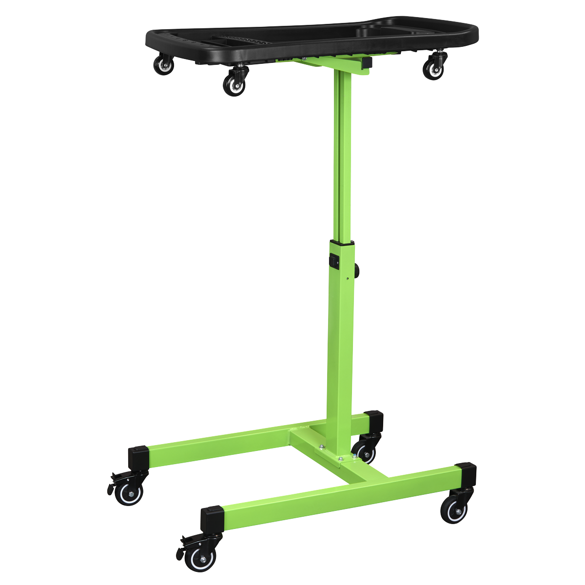 Adjustable-Height Mobile Workstation with Removable Top Tray AP201