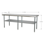 Stainless Steel Workbench 2.1m AP2184SS