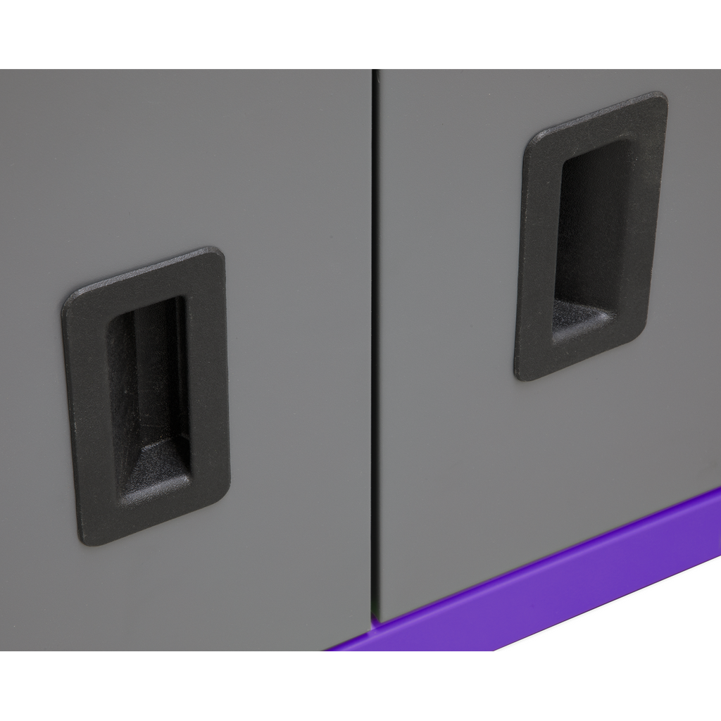 Topchest, Mid-Box Tool Chest & Rollcab Stack 9 Drawer - Purple AP2200BBCPSTACK
