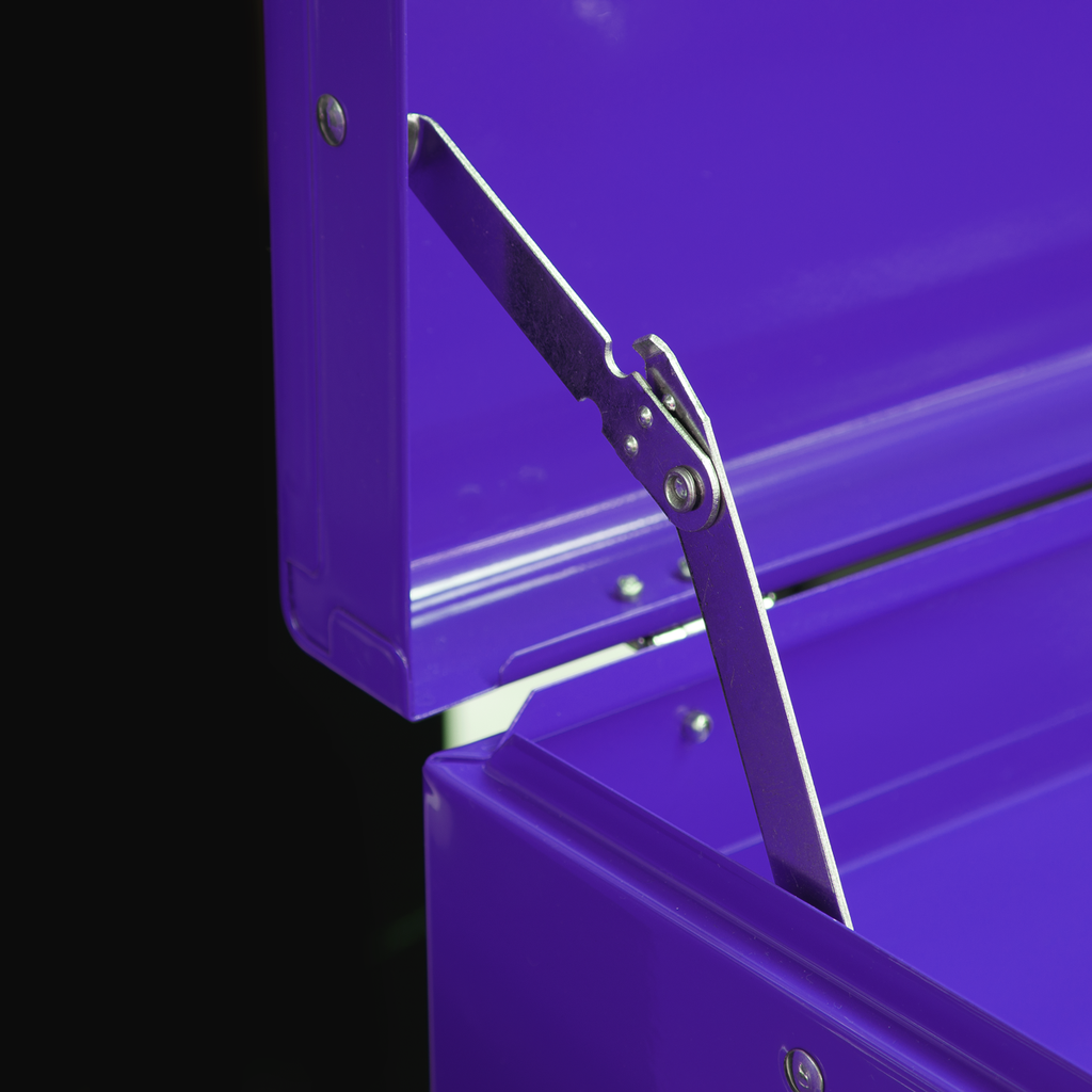 Topchest, Mid-Box Tool Chest & Rollcab Stack 9 Drawer - Purple AP2200BBCPSTACK