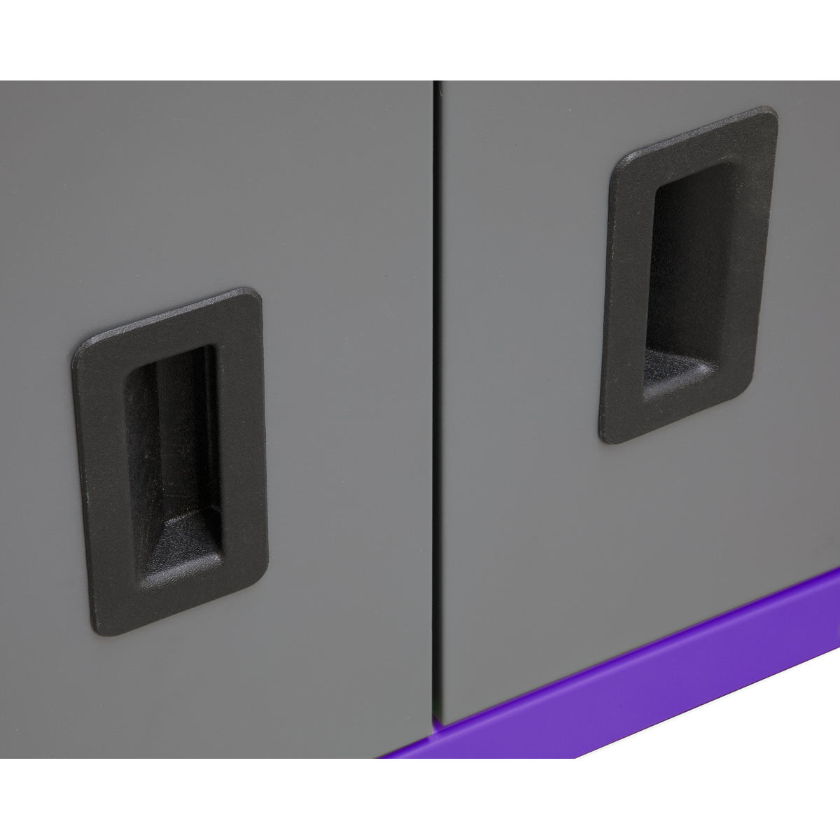 Topchest & Rollcab Combination 6 Drawer - Purple/Grey AP2200BBCP