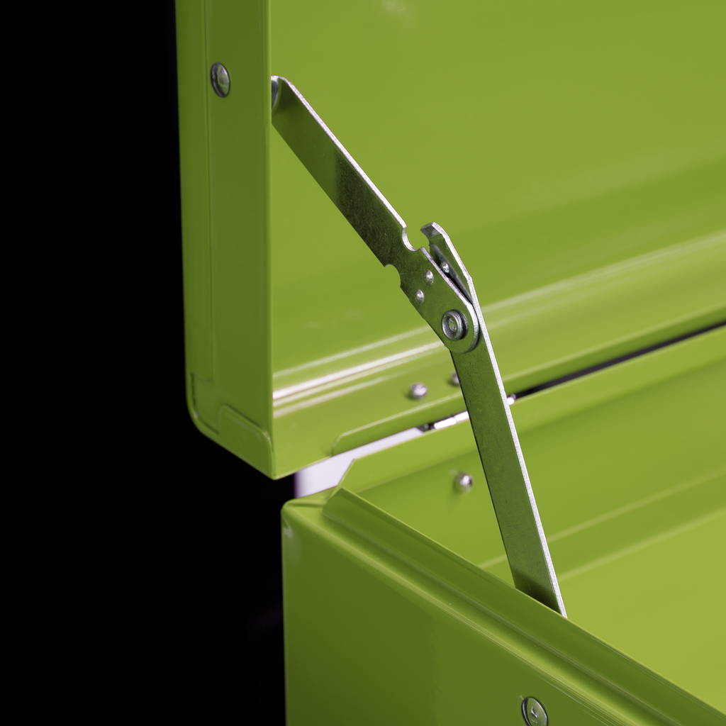 Topchest & Rollcab Combination 6 Drawer - Green/Grey AP2200BBHV