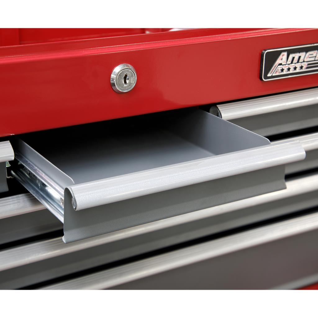 Topchest 6 Drawer - Red/Grey AP2201BB