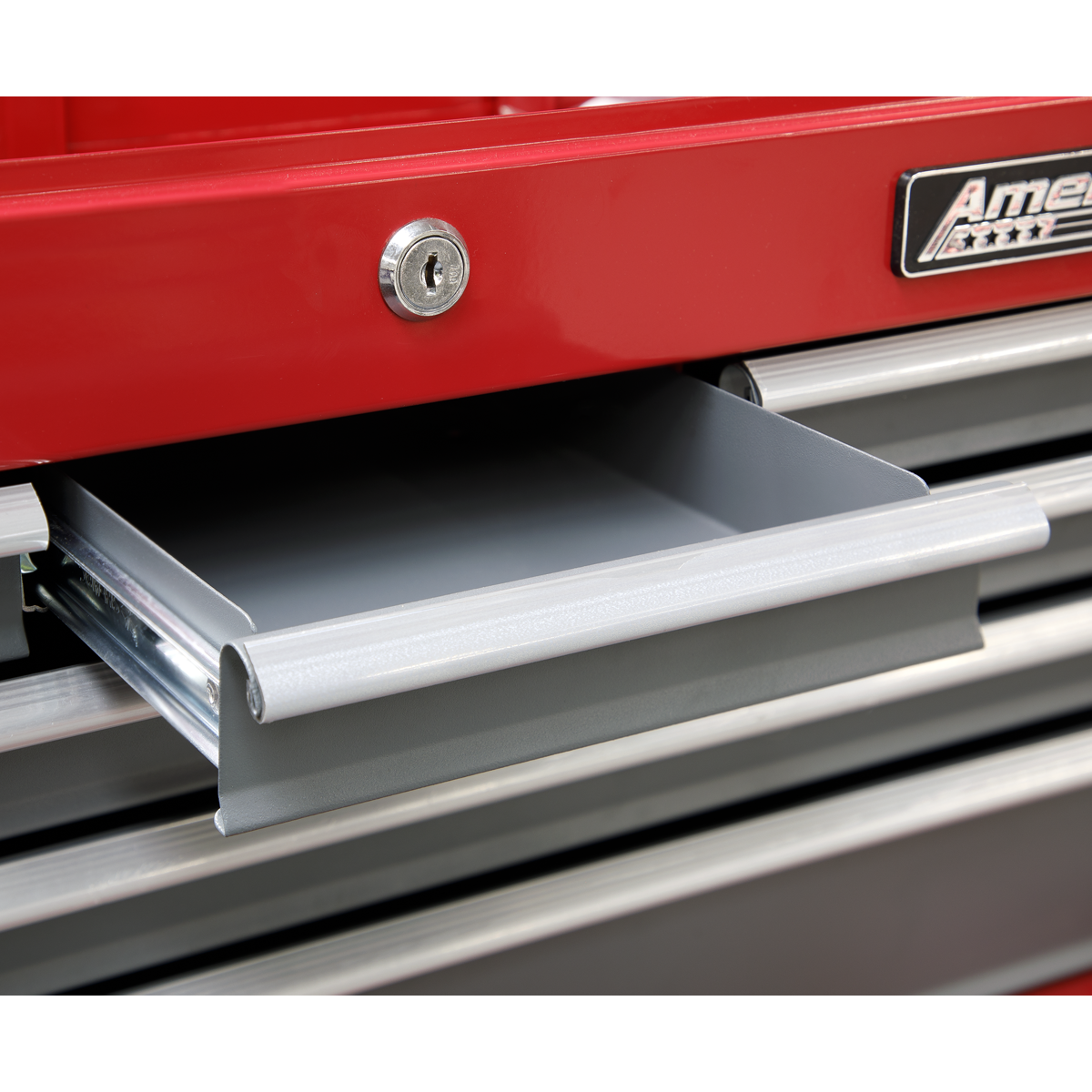 Topchest 6 Drawer - Red/Grey AP2201BB