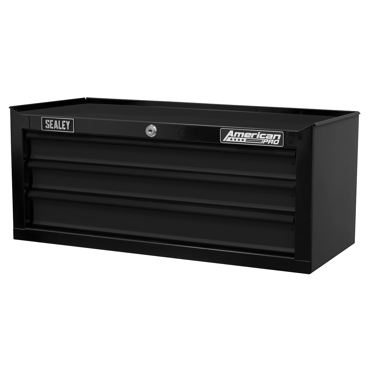 Mid-Box Tool Chest 3 Drawer - Black AP22309BK