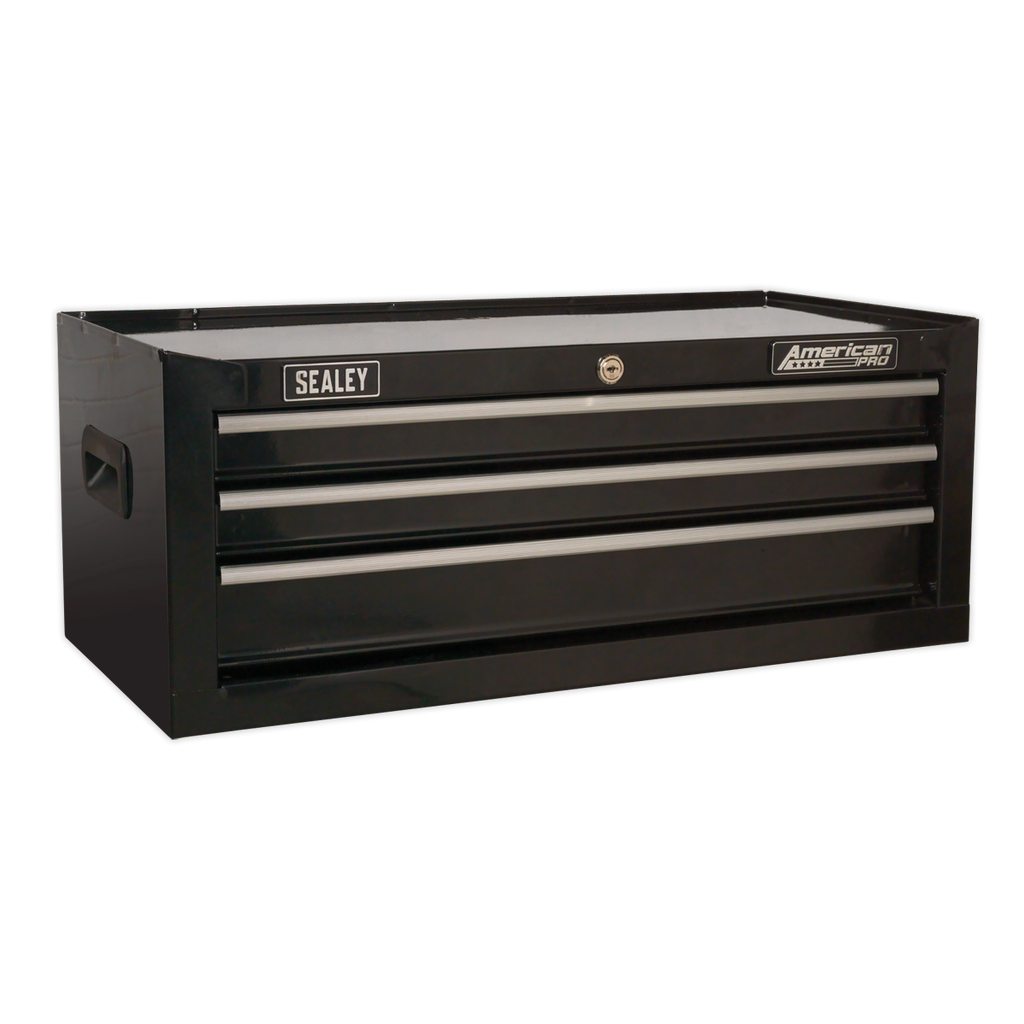 Mid-Box Tool Chest 3 Drawer - Black AP223B