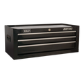 Mid-Box Tool Chest 3 Drawer - Black AP223B